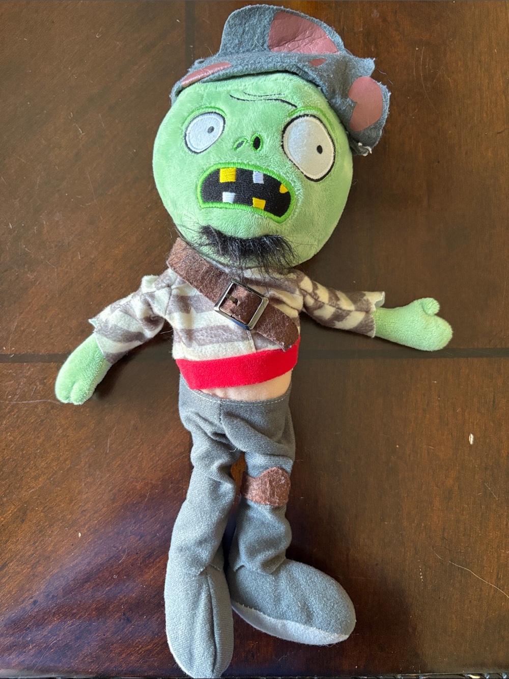 kids Plush Zombie Character Toy Set - Green, Orange, Red - Picture 5 of 6